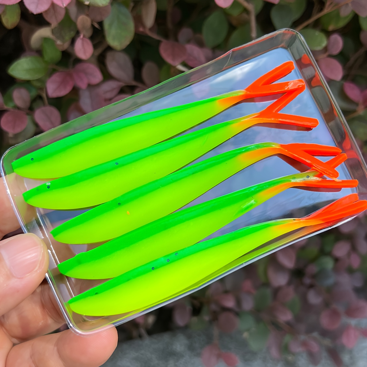 

5pcs Fork Tail Soft Lure, Bionic Swimbait, Fishing Accessories