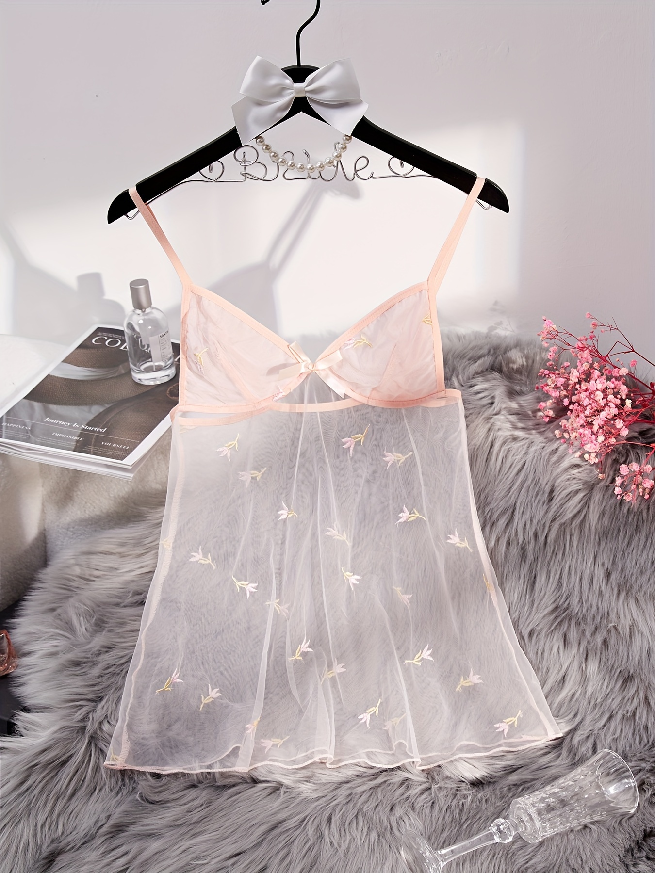 Babydoll Nightgown For Women - Temu