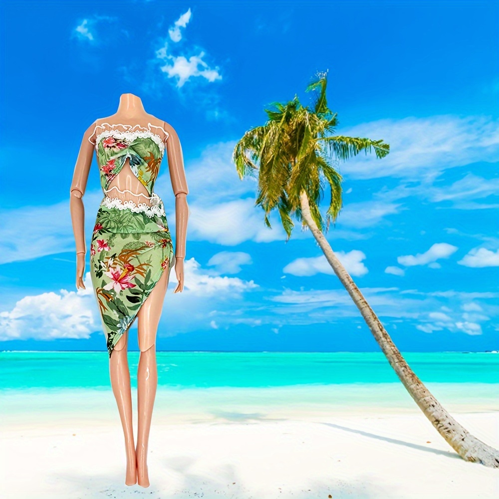 ensembles 1/6 vêtements plage poupées en vêtements plage Temu