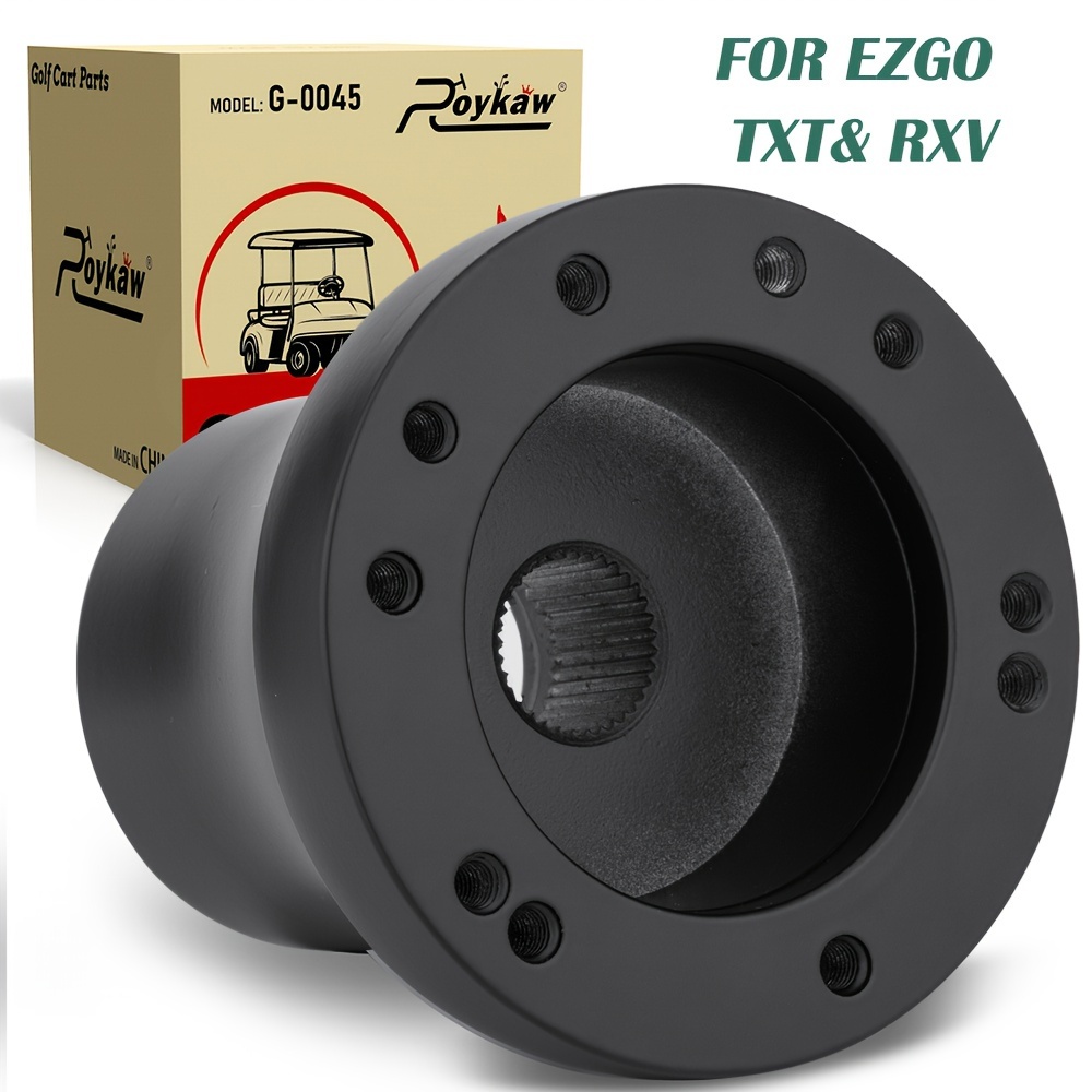 TEMU For Golf Cart Steering Wheel Adapter, Steering Wheel Adapter For Txt & Rxv For Ds & , For