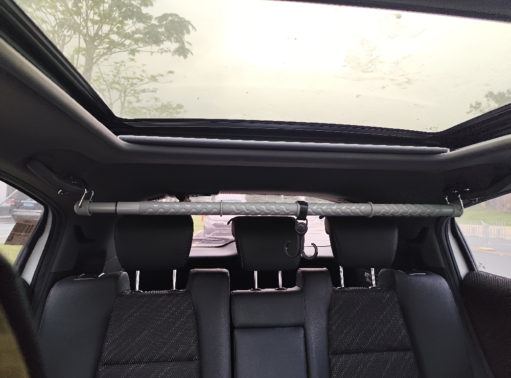 Car drying rod trunk drying rack Trunk hanger rod Camping drying rack laundry rack Vehicle rod holder telescope car fix rods, Drying Racks