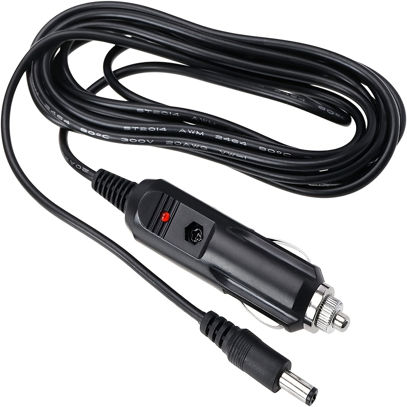 1/2 pièces Câble Allume-Cigare Voiture Cordon d'Alimentation pour Lavage de Voiture Interrupteur Allume-Cigare DC Extension Câble – Image 3