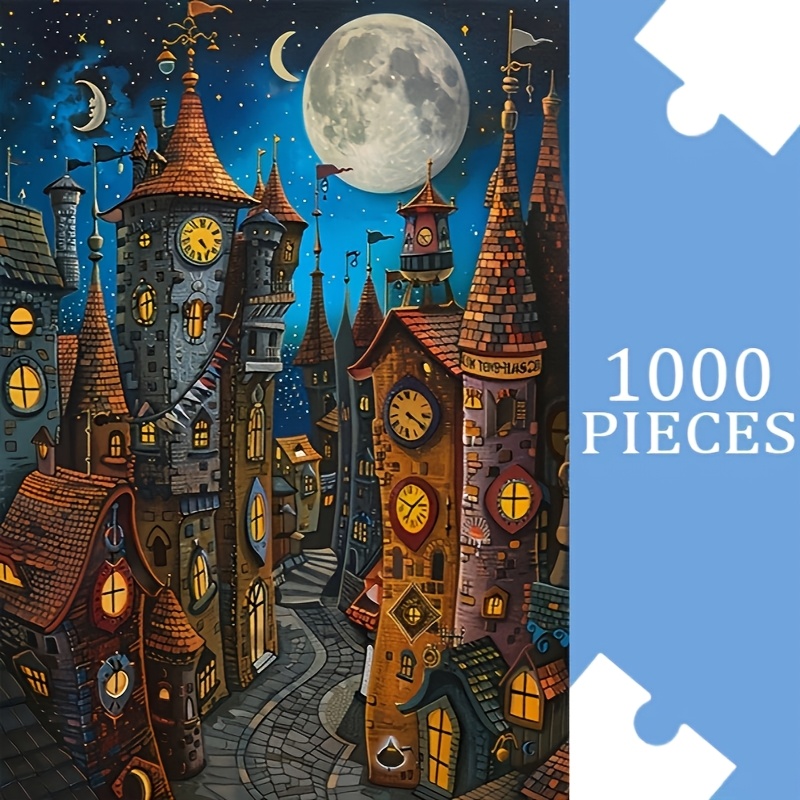 

1000pcs For Adults - Extra Large 19.7x27.6in, Premium & Paper, Artwork - Ideal Diy Gift For Birthdays, Christmas, Halloween, Thanksgiving