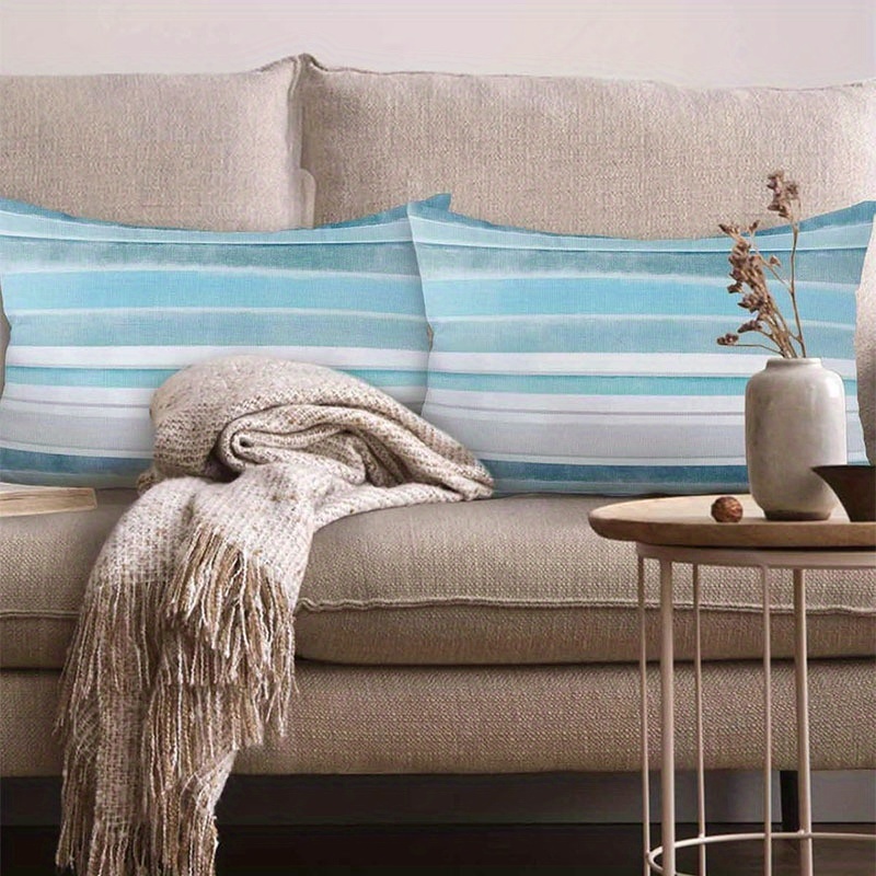 2pcs decorative throw pillow covers soft pastel aqua Temu Australia