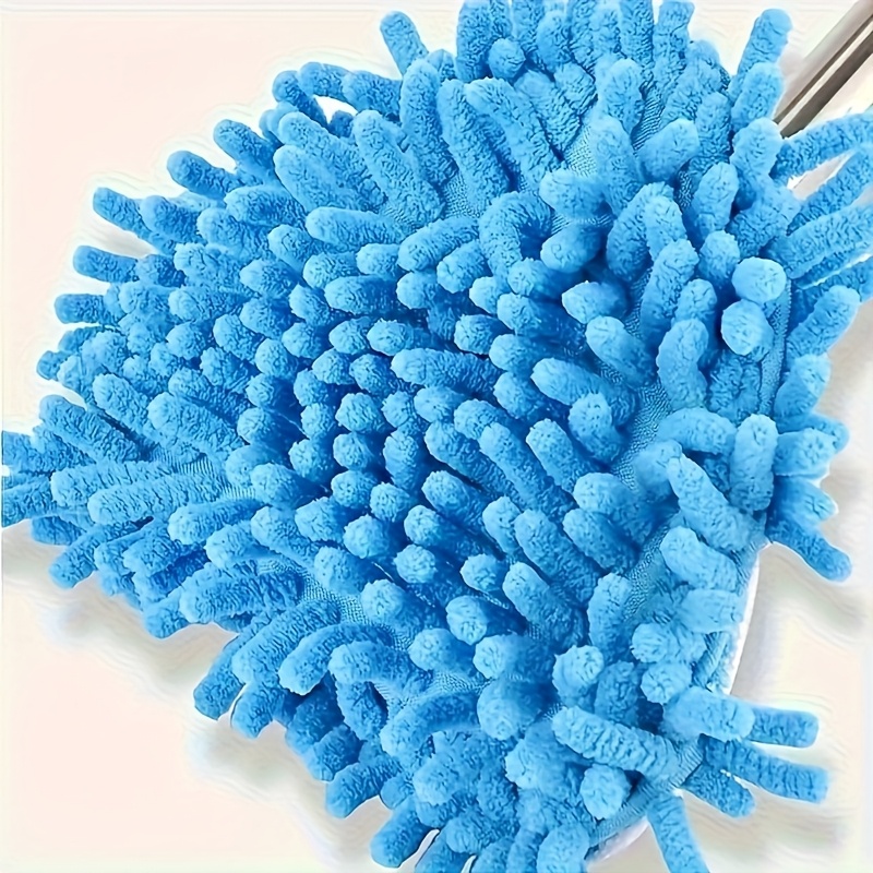 4pcs   cleaning mop with telescopic handle suitable for dusting ceilings   in living rooms bedrooms outdoors bathrooms and kitchens no dead   resin head plastic manual operation ideal christmas and Product details 2