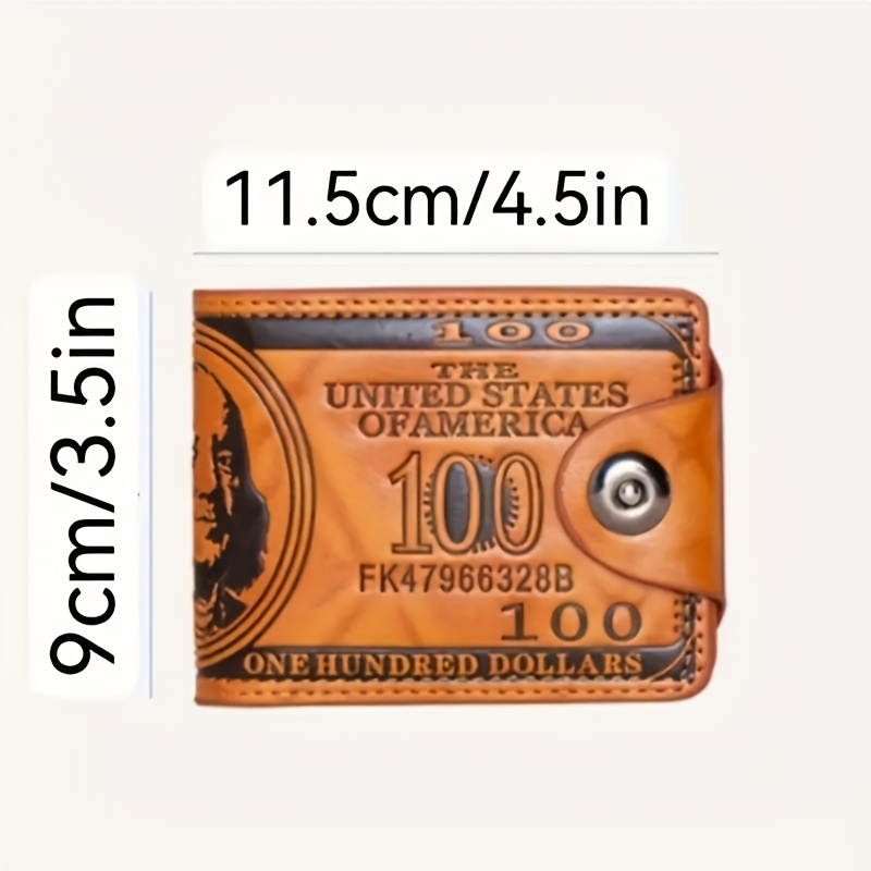 1pc Portable US Dollar Wallet, Multi-Card Slot Card Holder, Perfect for Daily Use