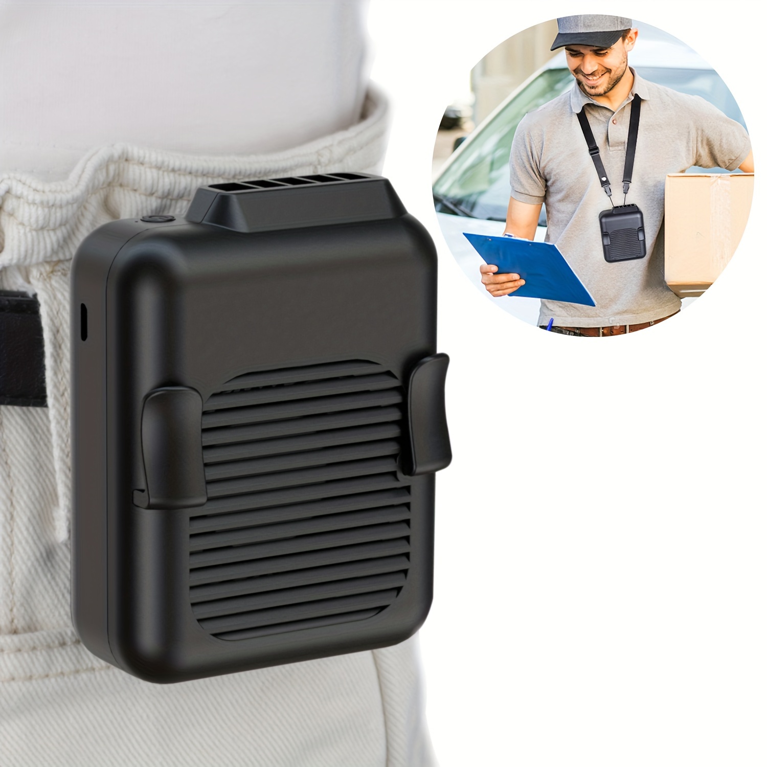 personal portable waist clip necklace in 6000mah Temu