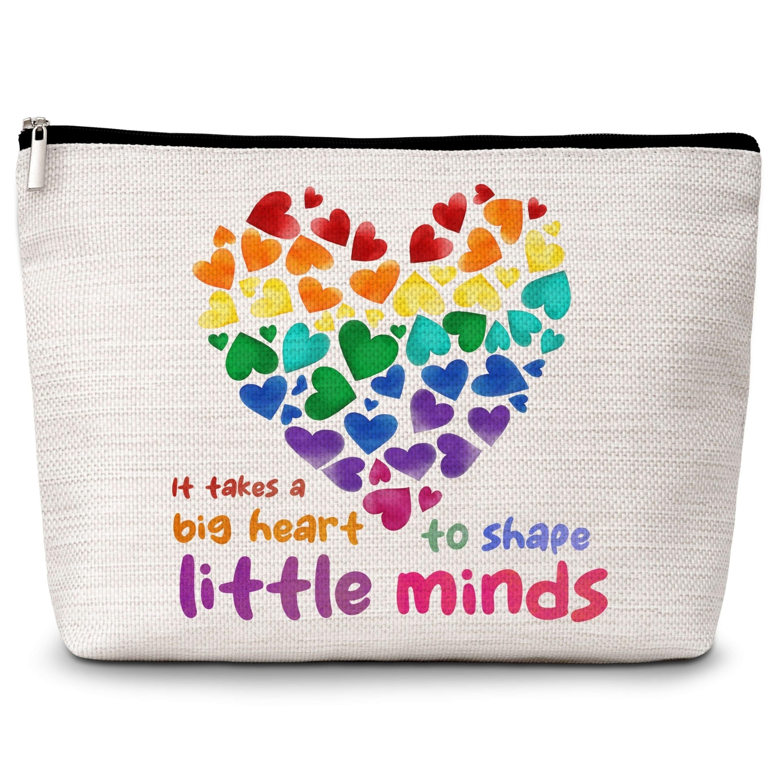 

Teacher Appreciation - 'big , ' Zippered Makeup Bag | Cosmetic For | Organizer