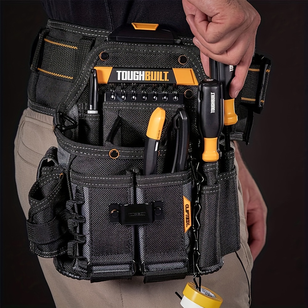 Clip On Tool Pouch ToughBuilt Electrician's Pouch ClipTech