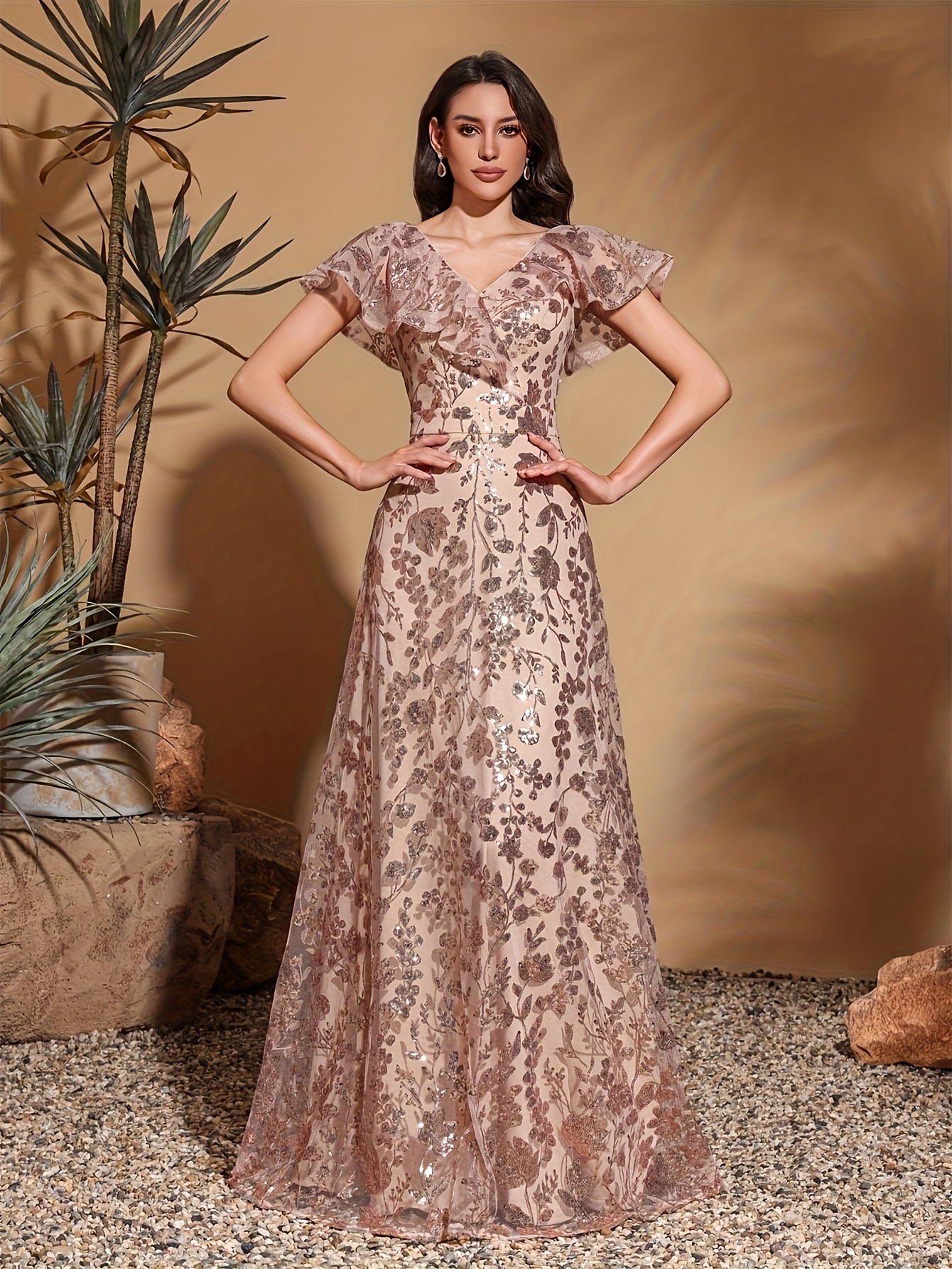 green emerald velvet dress WD05 - Made-To-Order