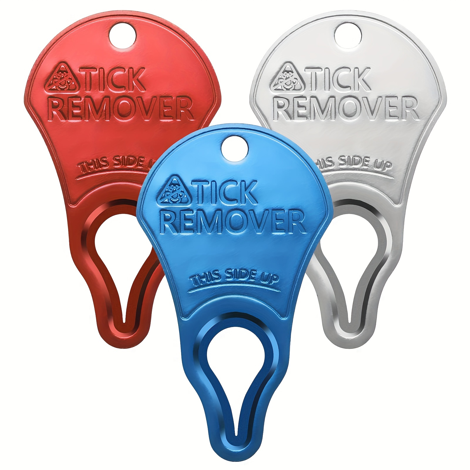 

Tick Remover Tool 3 Pack, Suitable For Pets, Animals, And Humans, Portable Outdoor Living Essential Tick Remover Tools, Quick And Safe, And Reliable.