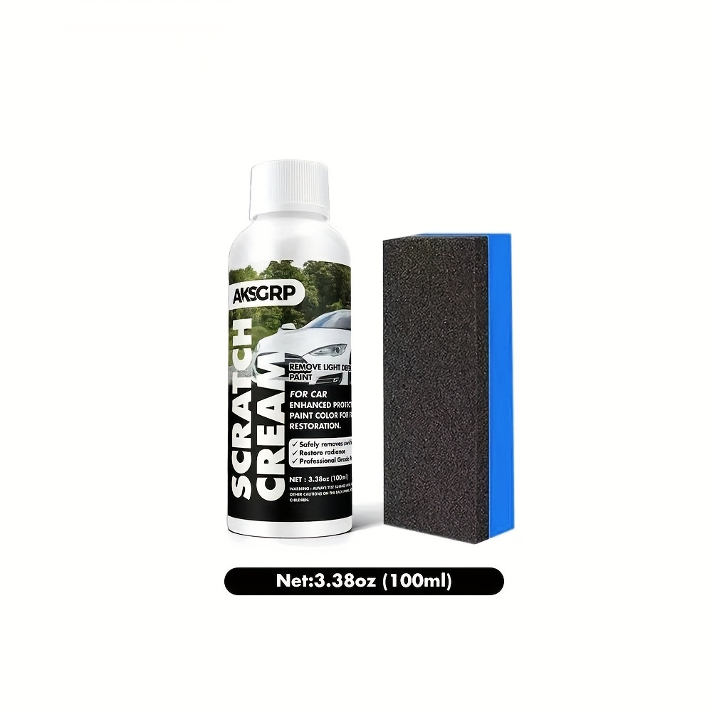 TEMU Car Scratch Repair Wax, Kit For Removing Scratches, Polishing Paste For Scratch Repair And Waxing