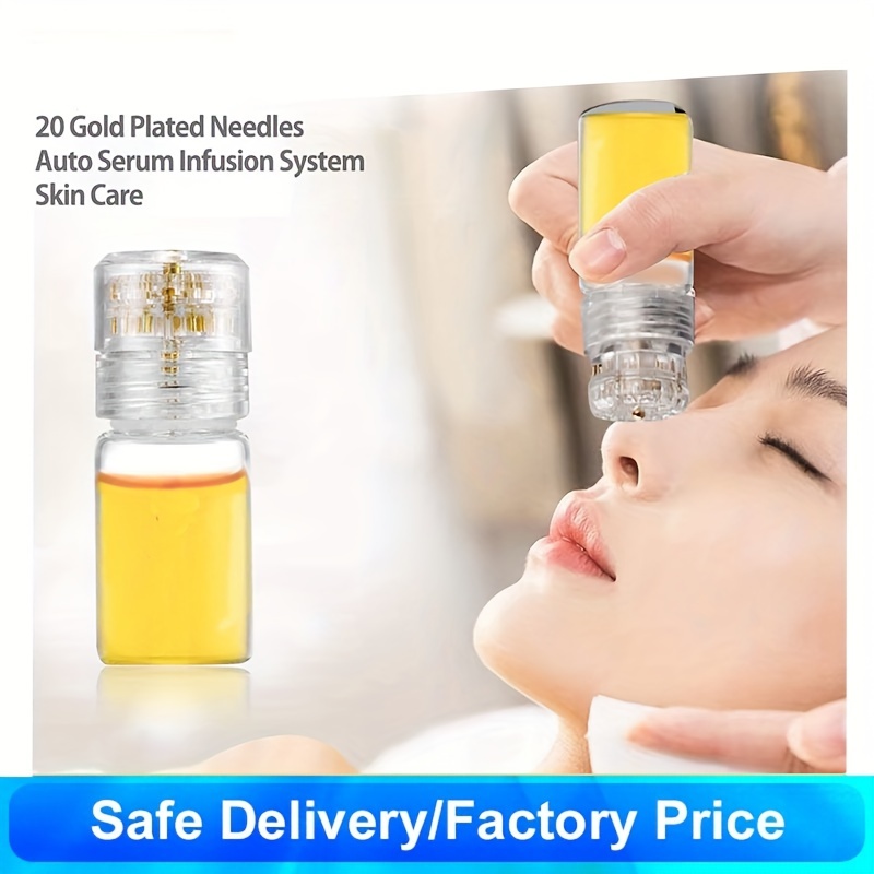 Hydra.needle 20 Pins Titanium Microneedle Derma Stamp Face Temu