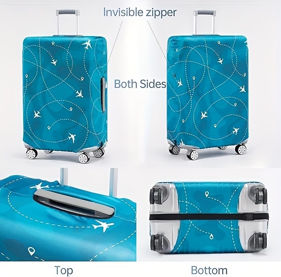 suitcase protector travel bag protective cover durable Temu