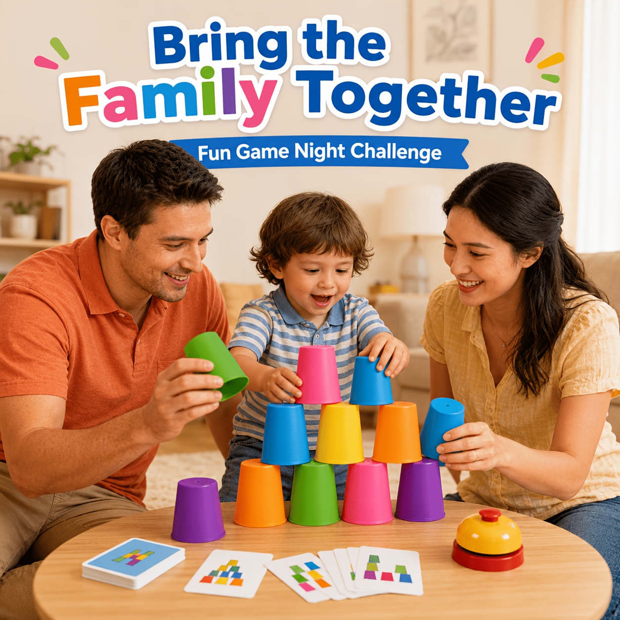 Memory Flipping Cup Game, Stackable Matching Cups Set