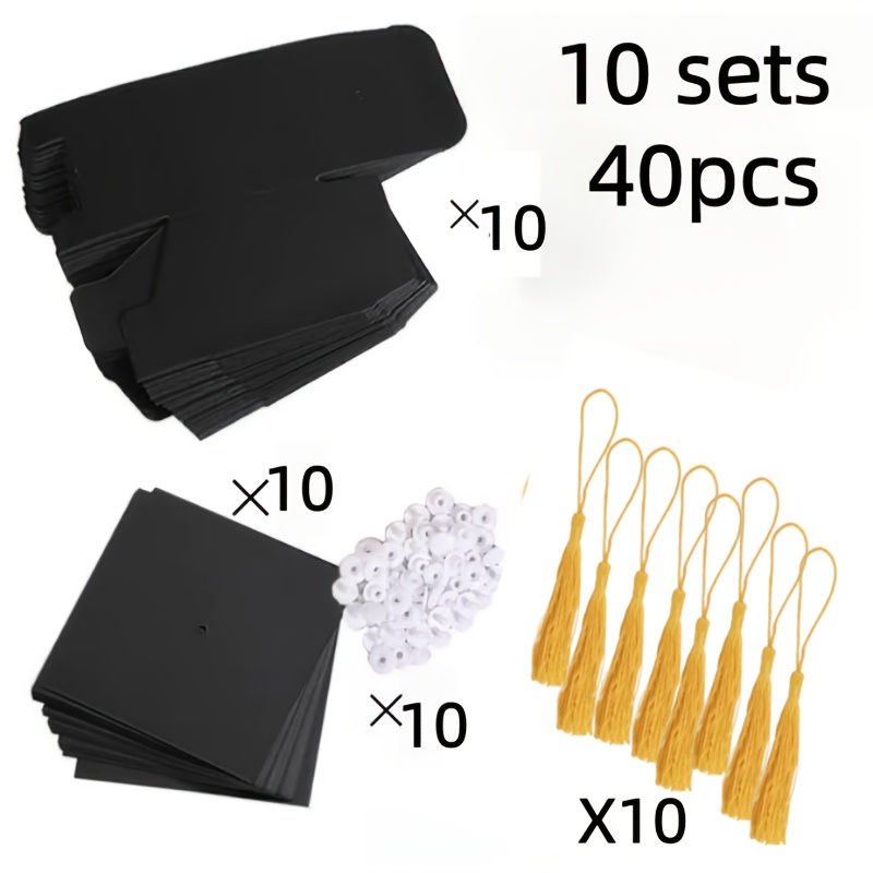 TEMU Cadeau pour Elle/Lui 40 pièces/10 lots de boîtes-cadeaux de de de diplôme, adaptées aux cérémonies de de diplômes, aux de mariage, aux