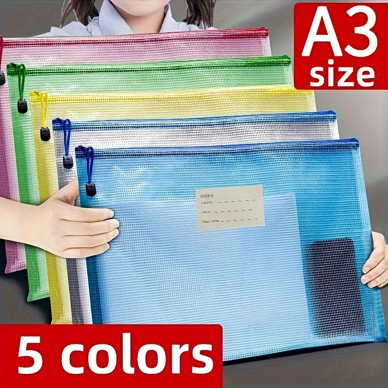 

- Zippered Bag - Pvc, For Organization & Test