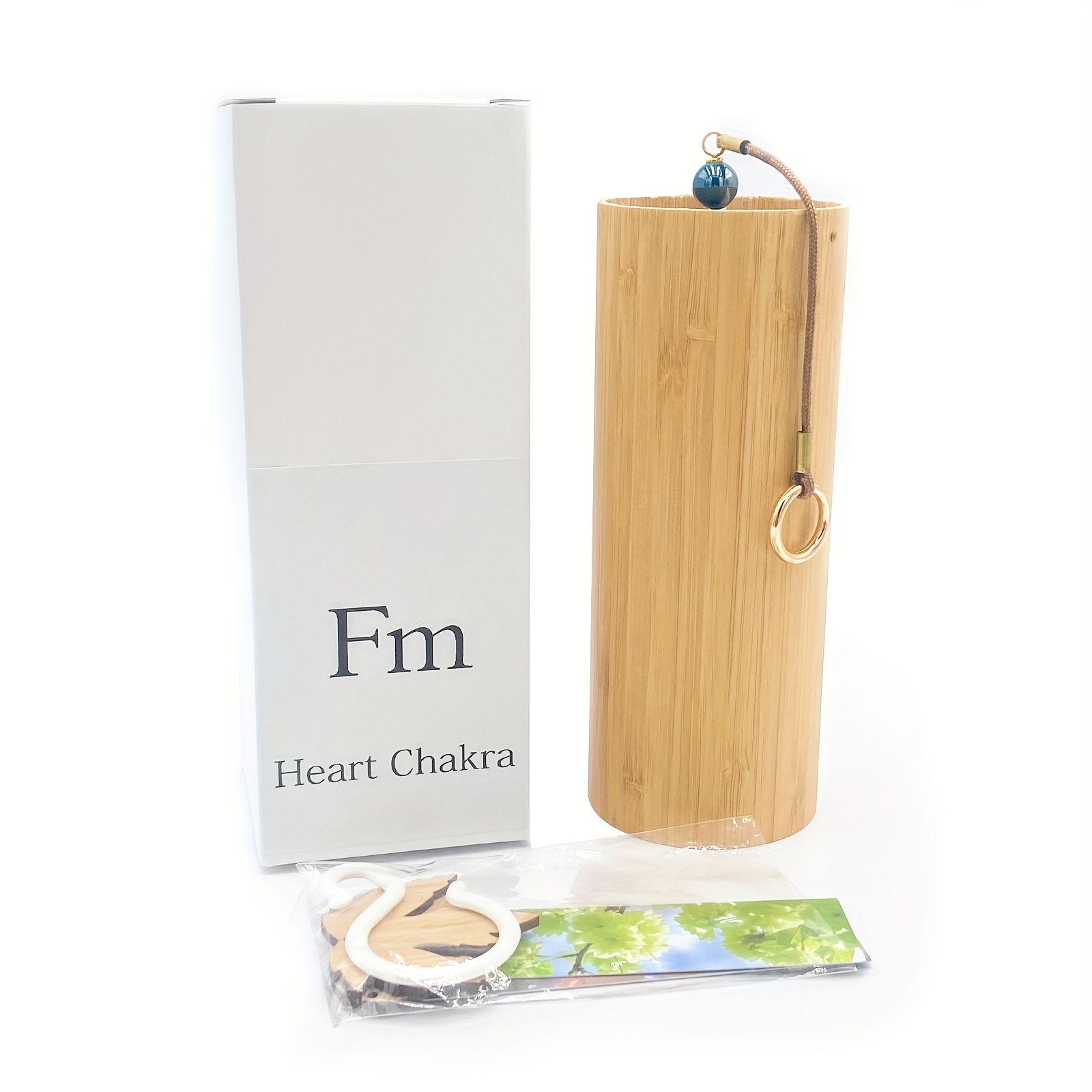 Image of High-end Japanese-style Bamboo Wind Chime With Beautiful Harmonics. From Premium Bamboo, It Multiple Tones From. As It , It Produces A Pleasant And Soothing Sound, Making It An Decorative Piece
