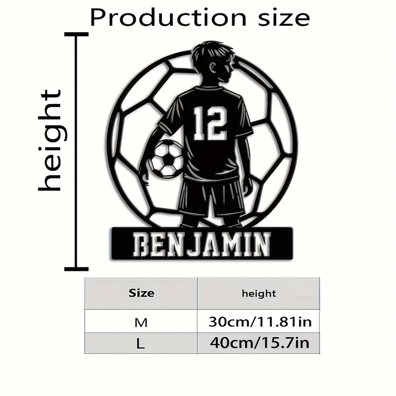 TEMU 1pc Of Customizable Metal Sign, Scene Team Hanging Decoration, Door Decoration, Used For Door Decoration, Living Room Wall Decoration, Outdoor