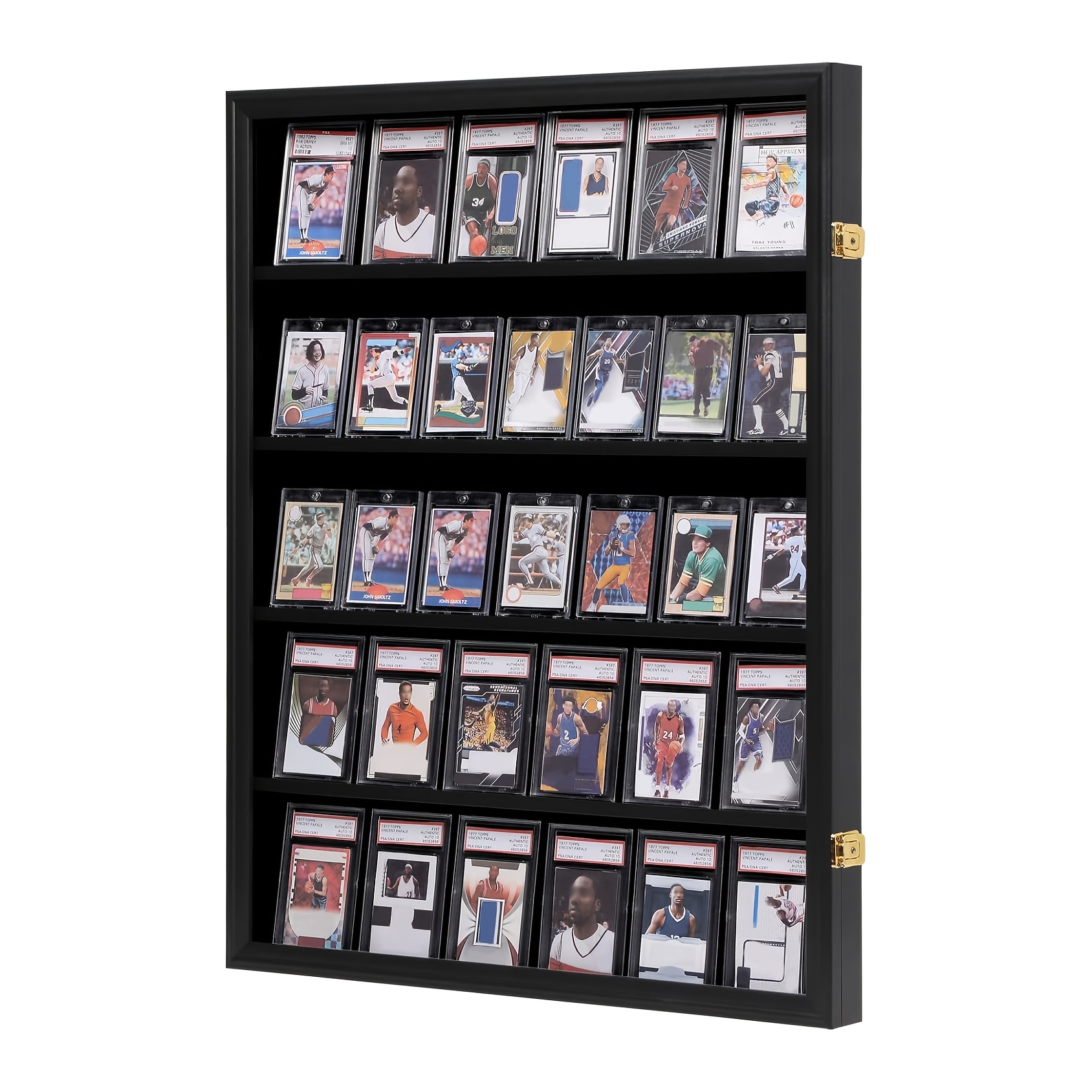 baseball card display case 24 slot graded sports card - Temu Japan