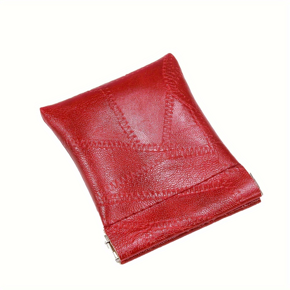 Men And Women Mini Coin Purse, Key Holder, Small Storage Wallet For Headphones And Cards, Novelty Clasp Coin Pouch