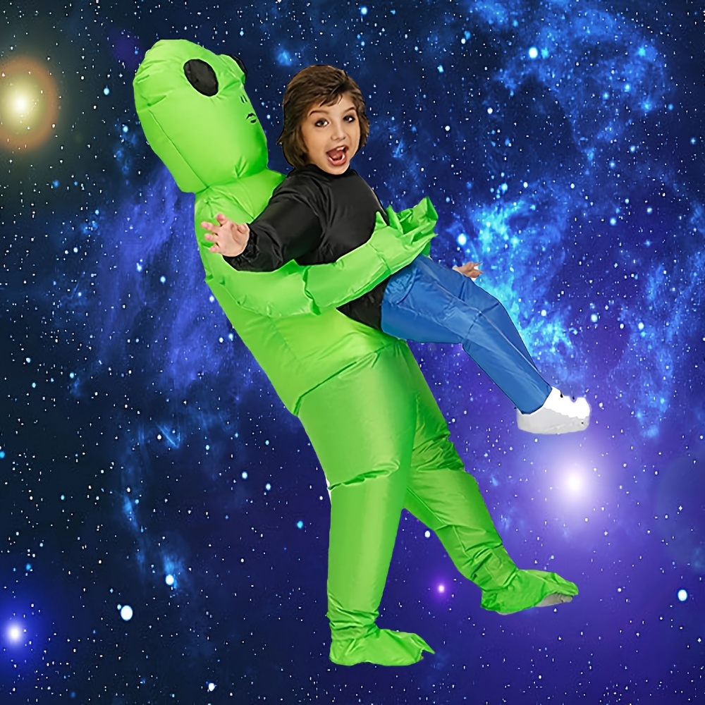 Alien pick shops me up inflatable costume