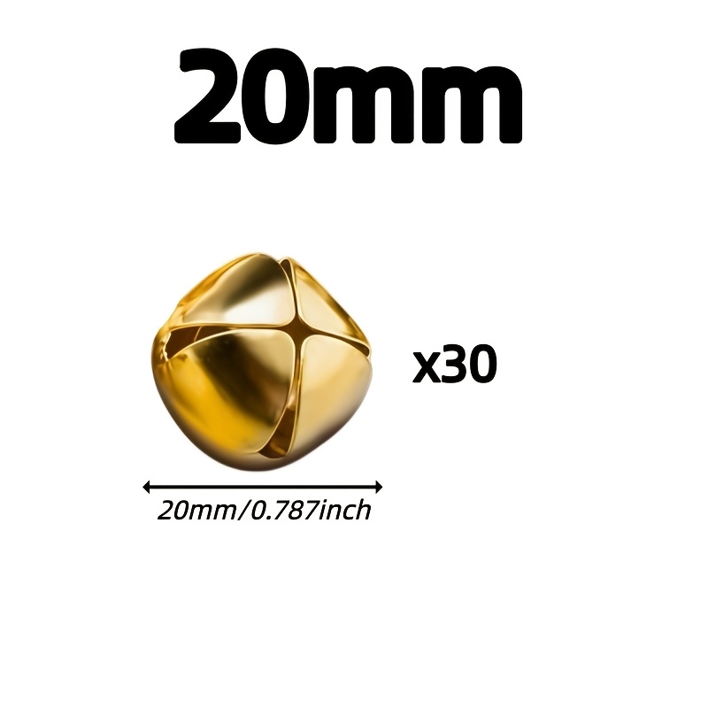 TEMU 30 pezzi 15/20 mm a Croce Dorati - per la Decorazione dell'Albero di Natale, Decorazioni per la Casa e Animali Domestici e Articoli per Feste