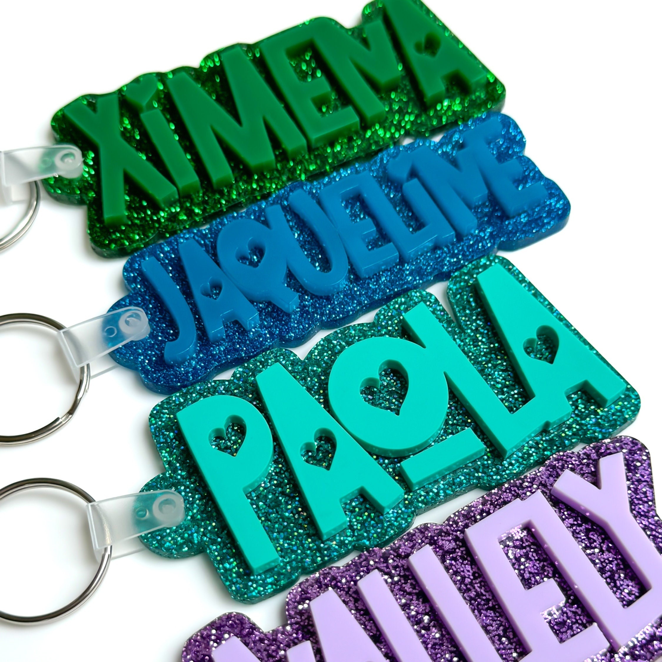 

1pc Customizable Keychain - Personalized Keyring - For Backpacks, Luggage, And Purses - Unique New 's