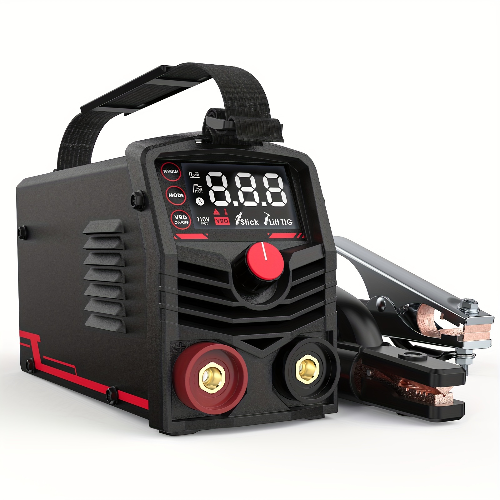 

Yeswelder Welder, Large Led Display 125amp Arc Welding Machine, 110v Mma Portable Welder Machine