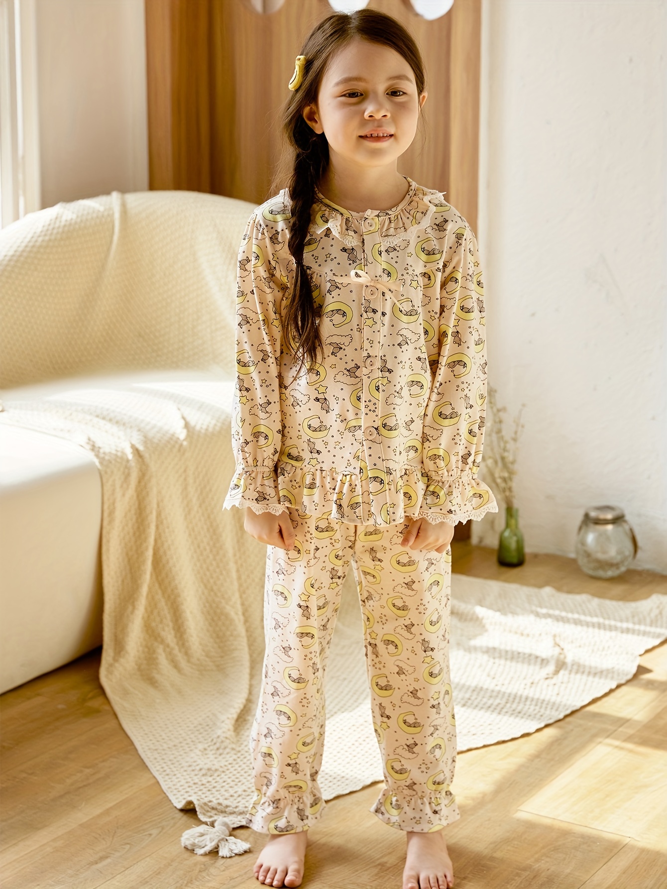 Pyjama  Cute sleepwear, Cute pajama sets, Girls night dress