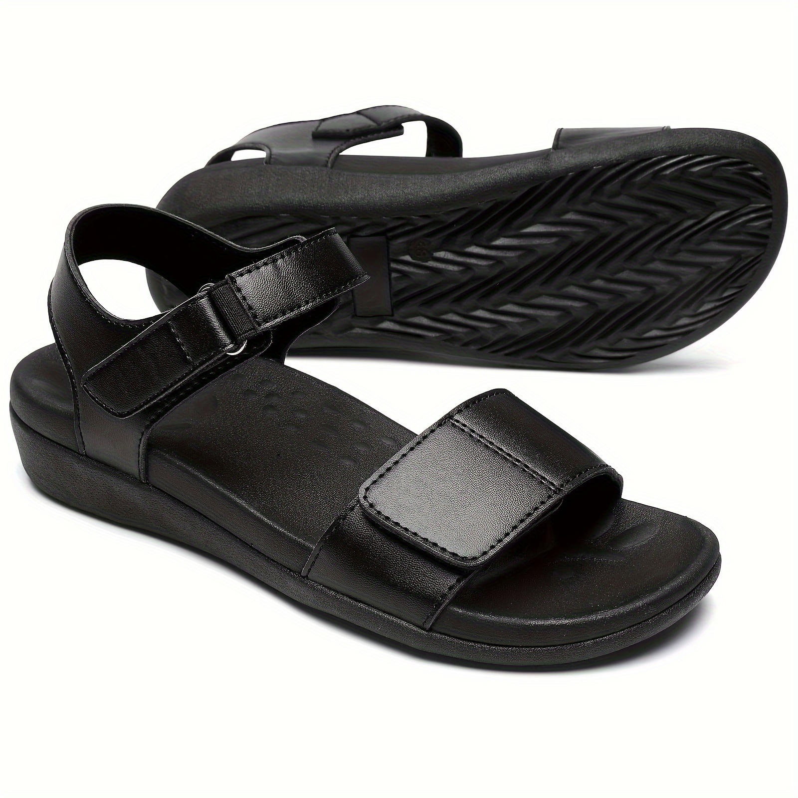 

Megnya Women's Sandals With Arch Support, Comfy Open Toe Summer Sporty Sandals, Lightweight Travel Walking Beach Outdoor Sandals
