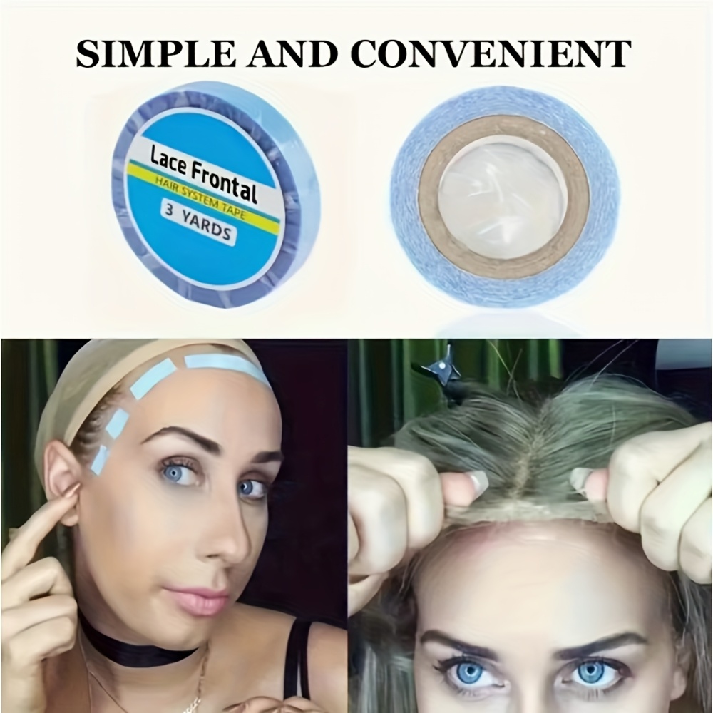 E-shop INYOU Starke Doppelseitige Klebende Tape für Lace Front Wig Extension - Schnelle Bindung, Sichere Halterung, Ideal für Frisuren & Make-up