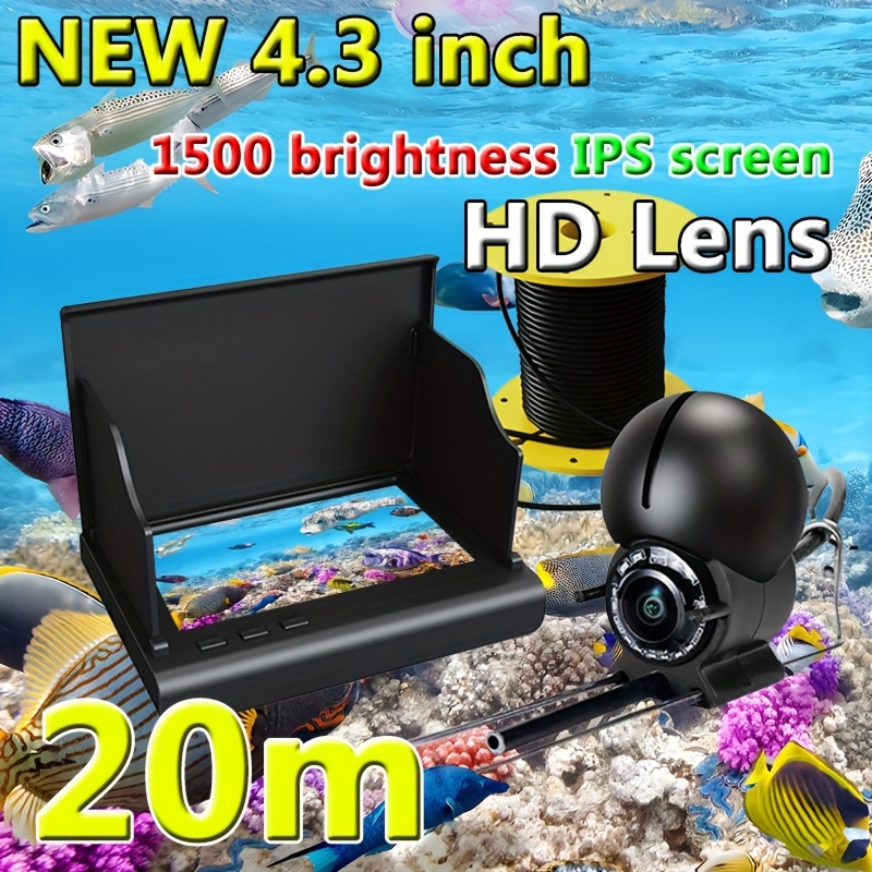 2024 fish finders 2024 new underwater fish finder visual hd fishing probe new