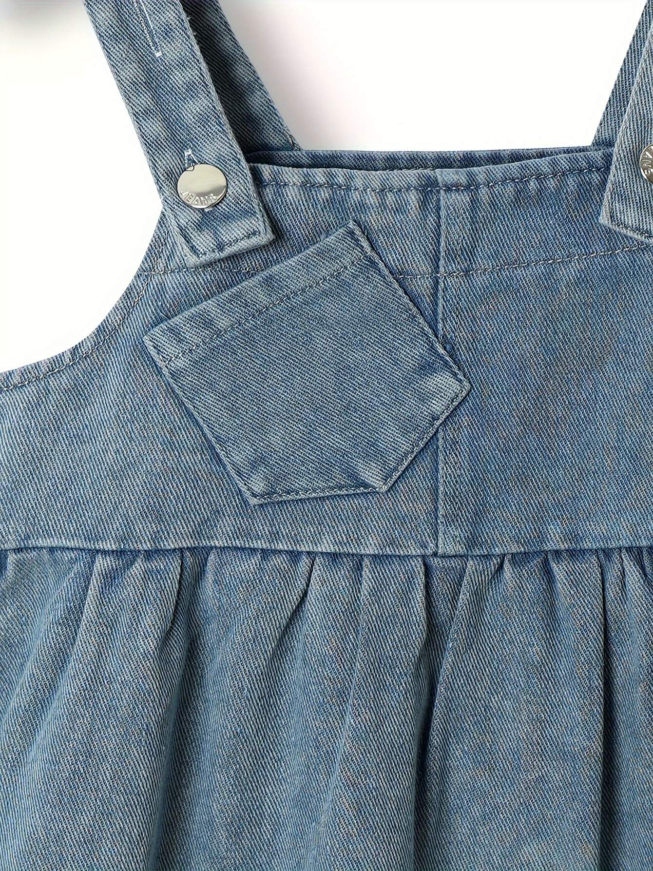 Denim suspender outlet dress