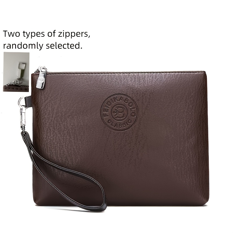 TEMU Fashion Wallet Korean Version Business Handbag Casual