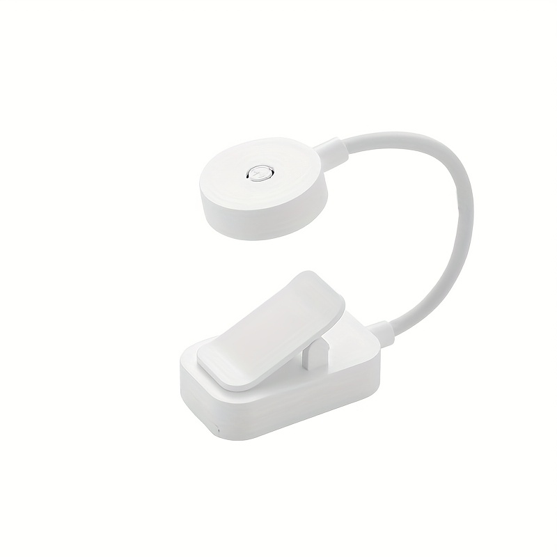 TEMU Mini luce da libro a LED con clip, dotata di luminosit� regolabile e tre impostazioni di - Perfetta per leggere, da comodino o in viaggio -
