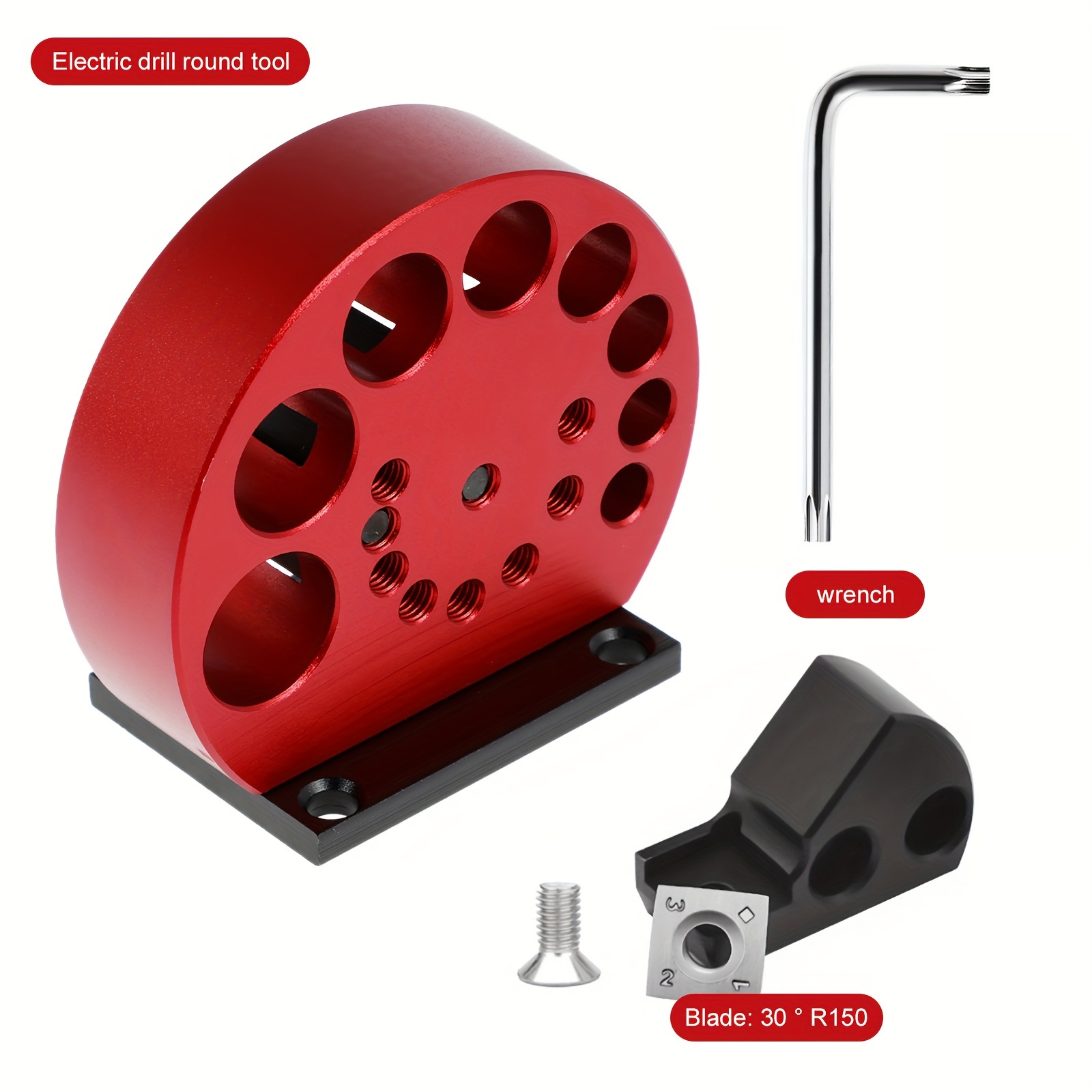 Dowel Maker Jig Wrench Adjustable Dowel Maker Cutter 8 Holes Temu