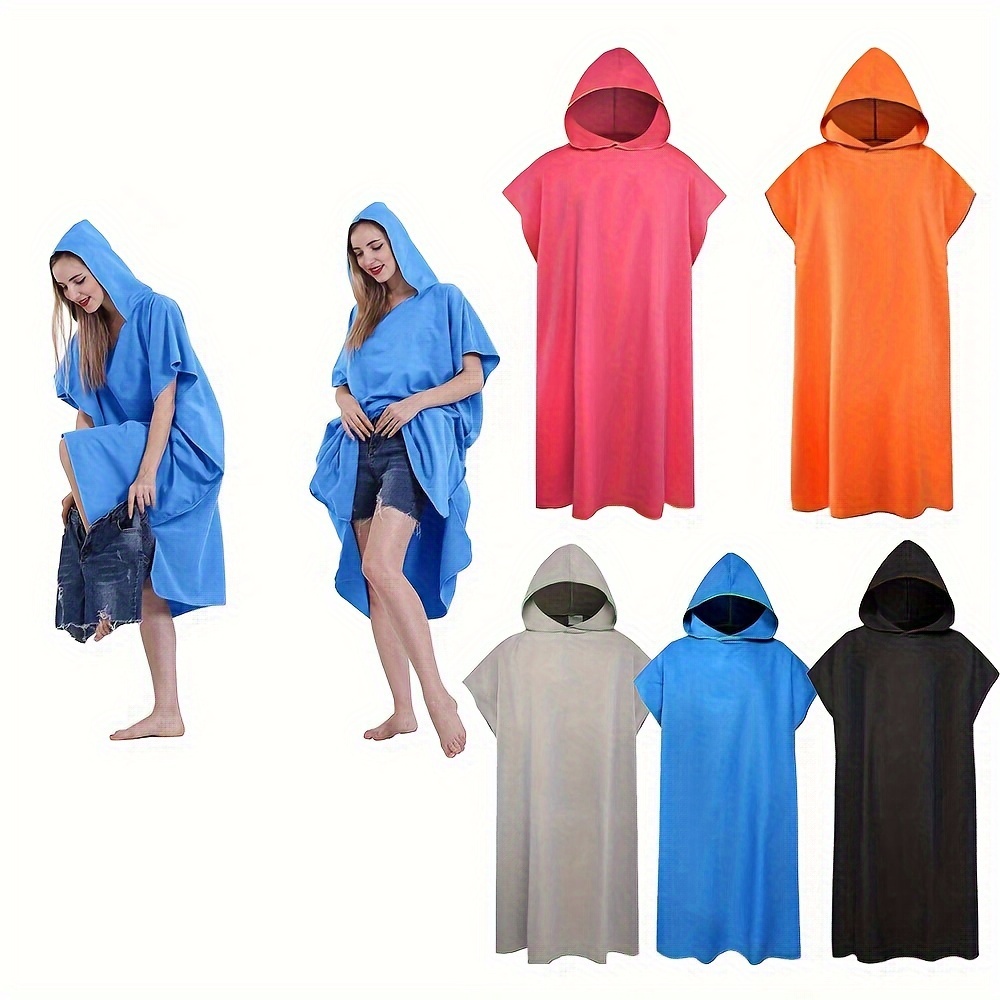 

1pc Surfing , Drying Diving Bathrobe, Suitable For Swimming,