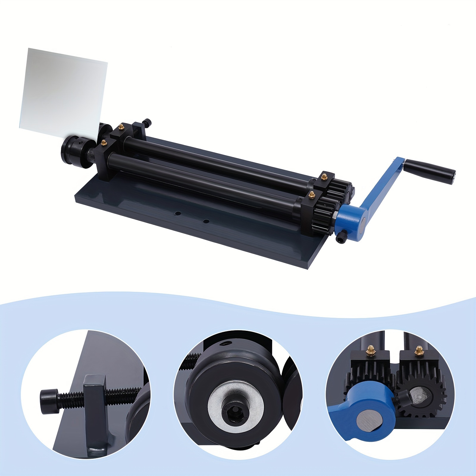 

Manual Bending Machine Bead Roller Sheet Metal Bead Roller Tool Set Heavy Duty