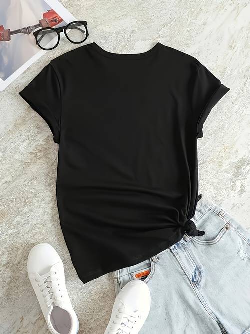 womens casual t brazilian style t shirt colored tee