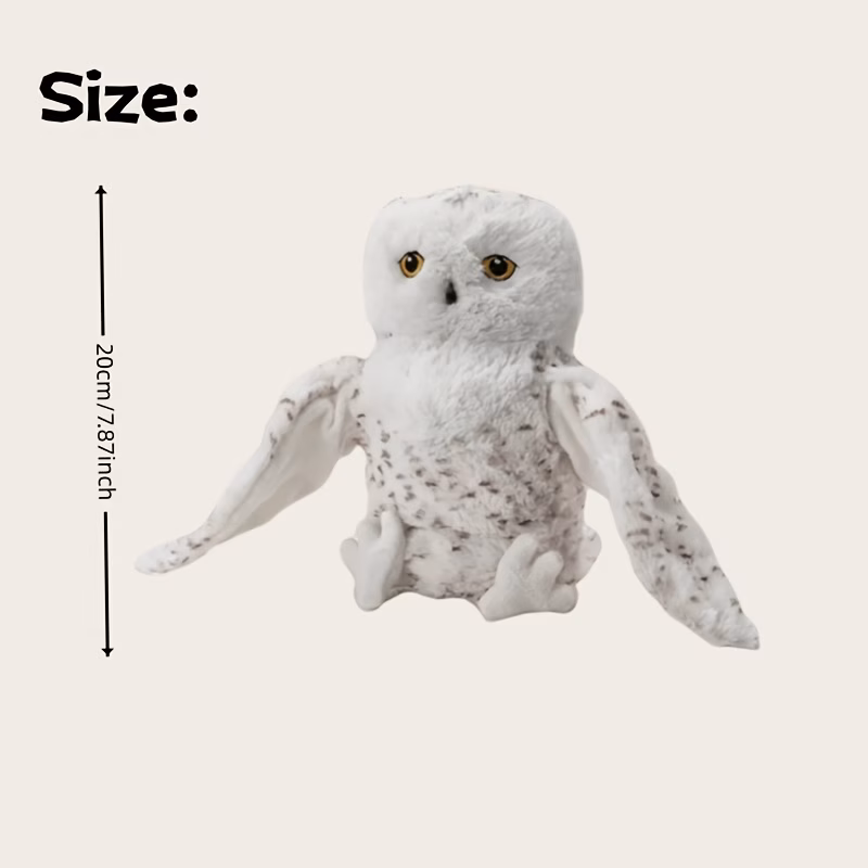 20cm 7 8inch plush owl toys that used as hand puppets cute dolls for educational purposes and perfect gifts for children Product details 2