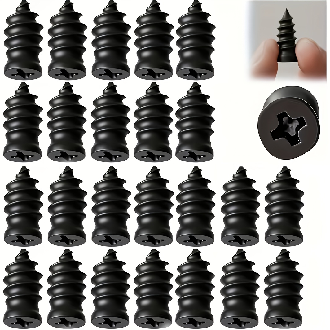 TEMU Kit de 24 tapones universales para reparación de neumáticos, kit de reparación rápida de neumáticos, para coches, motocicletas, SUV, camiones,