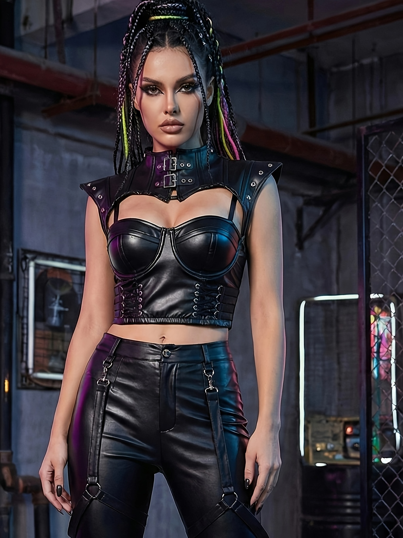 role-play costume faux leather dress halloween carnival party dress  suitable for women adult halloween dress masquerade role-playing clothes |  Shop Now For Limited-time Deals | Temu Canada