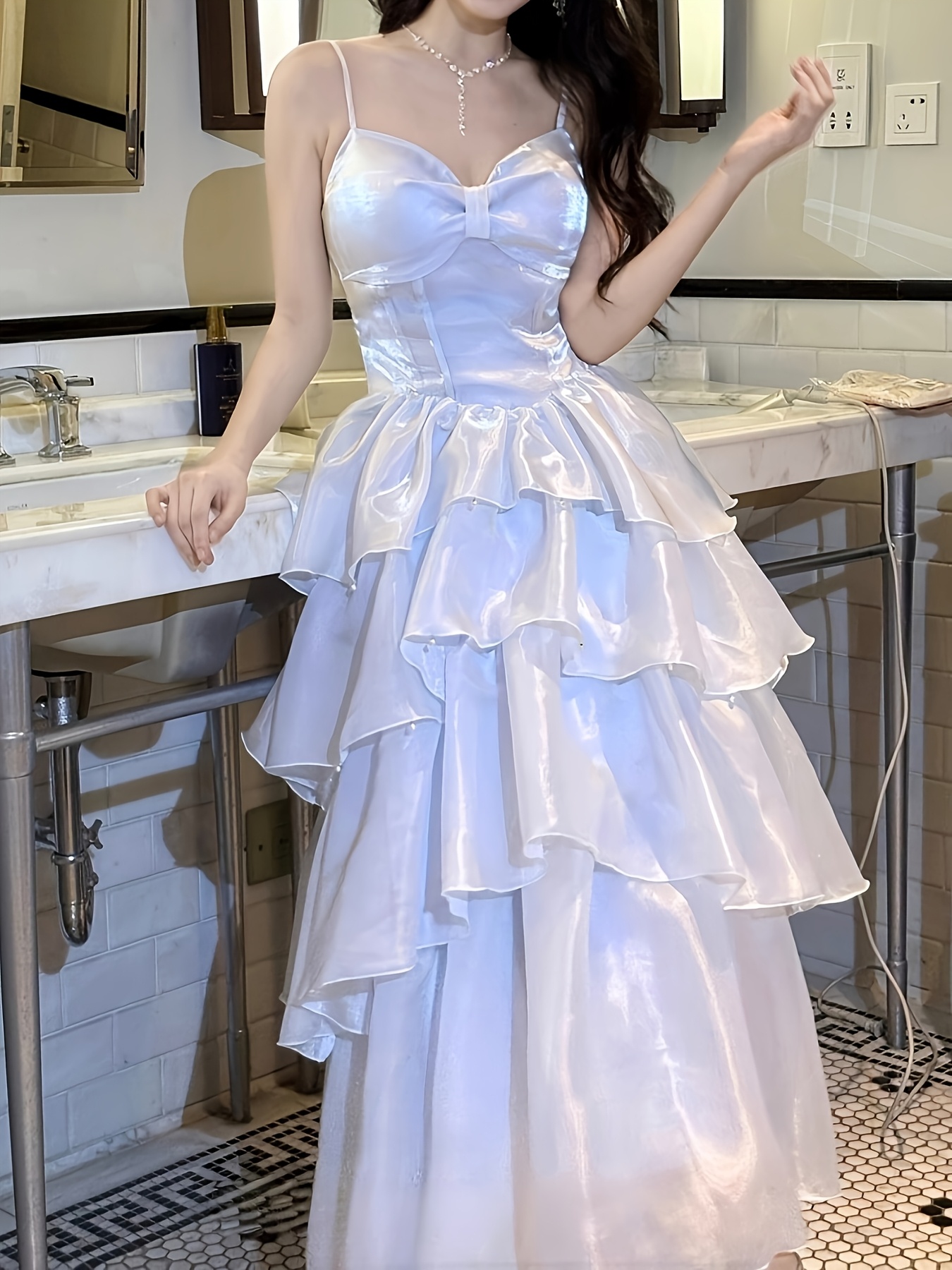 slim fit dress slacks Fashion Sparkly Beaded 16th Birthday Outfit Bodycon Hoco Dress DS14015 –  DSProm main image 1