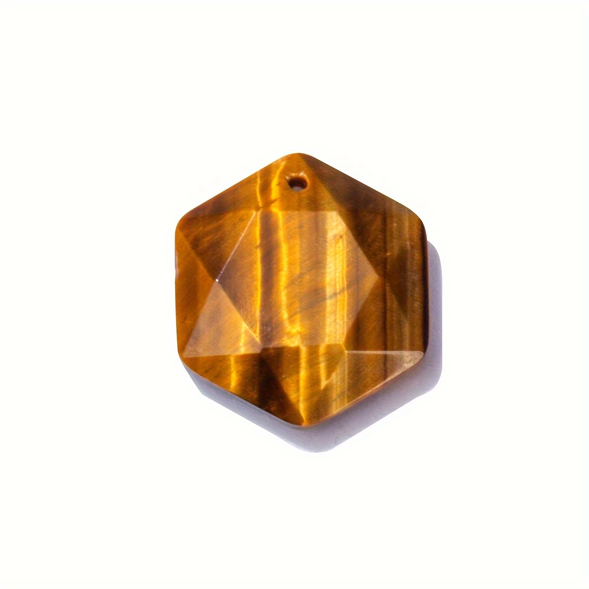 Natural Stone Hexagon Star Large Satellite Hexagon Pendant for Jewelry Making