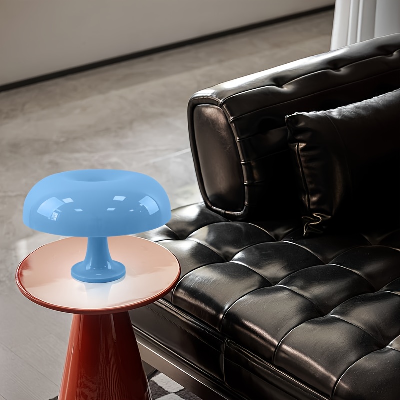 Modern Minimalist LED Mushroom Table Lamp, USB-Powered