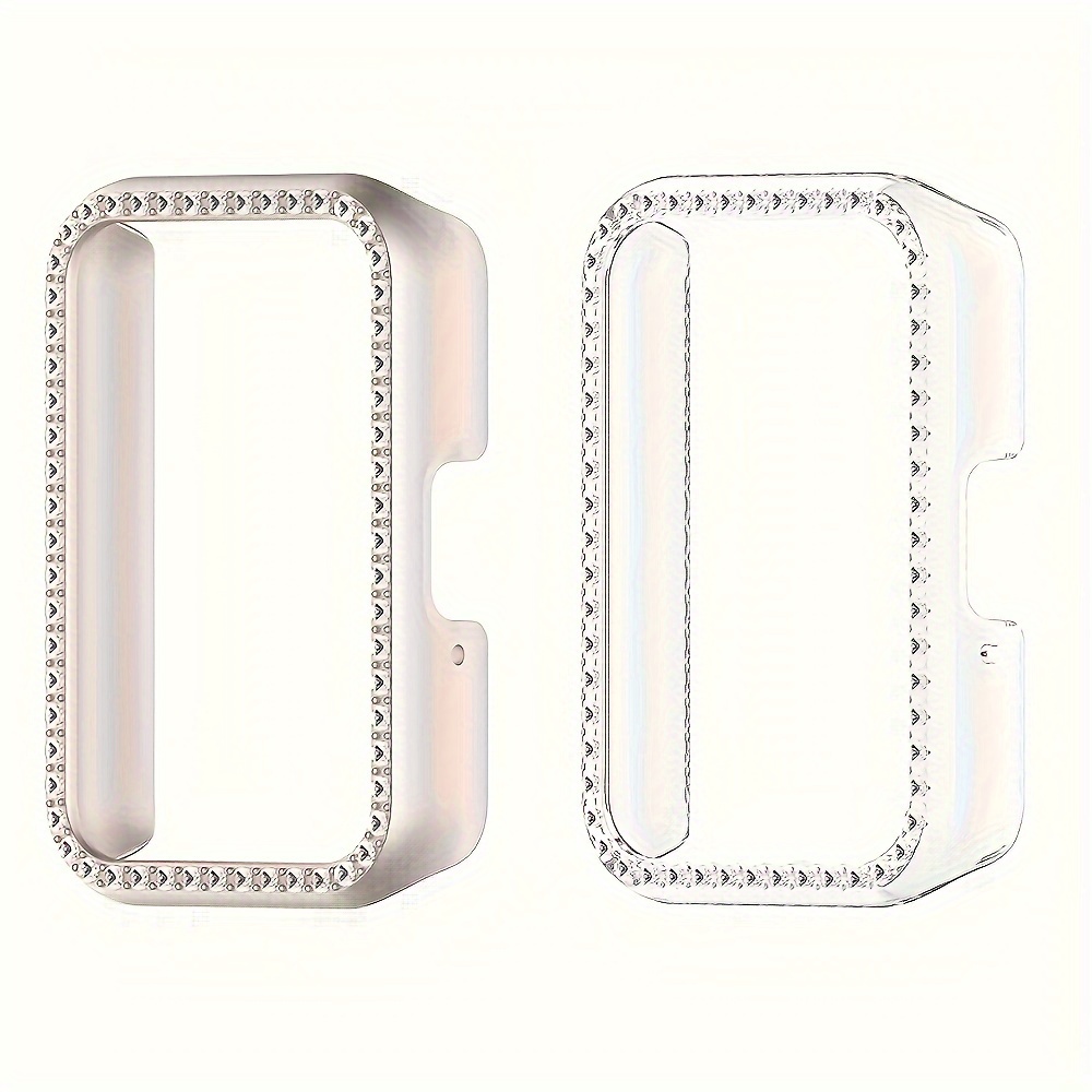 Image of 2-pack Bling Case For 3 Sm-r390 [not For Galaxy \], Shiny Crystal Rhinestone Protective Frame Compatible For 3 Sm-r390 Case [no Screen]