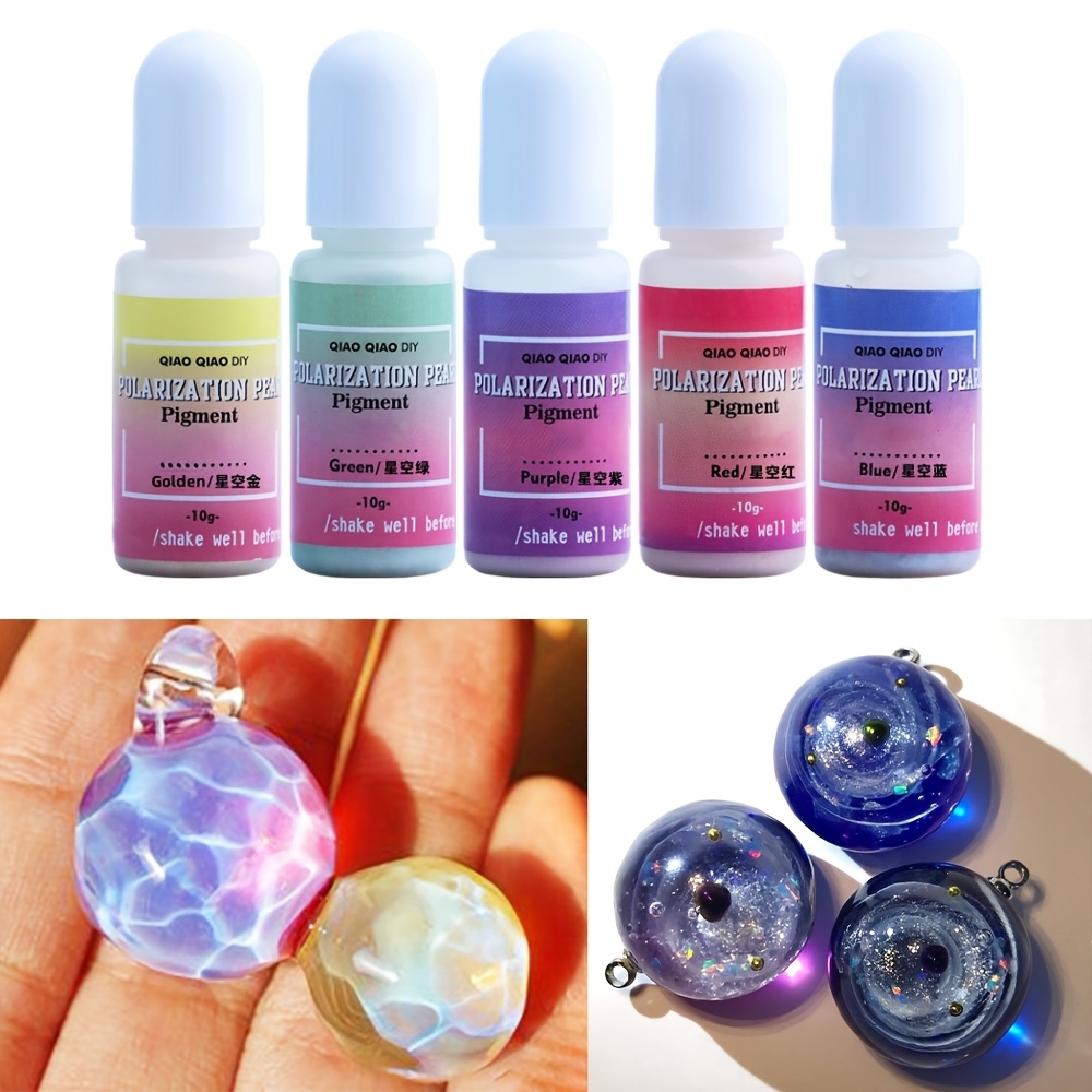 

A Set Of 5 Starry Color Pigments.