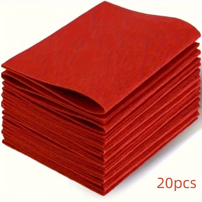 

20pcs Polyester - Pre-cut 9.84x7.87 For Diy Sewing Projects, - For Seasonal Decorations, Halloween, Christmas