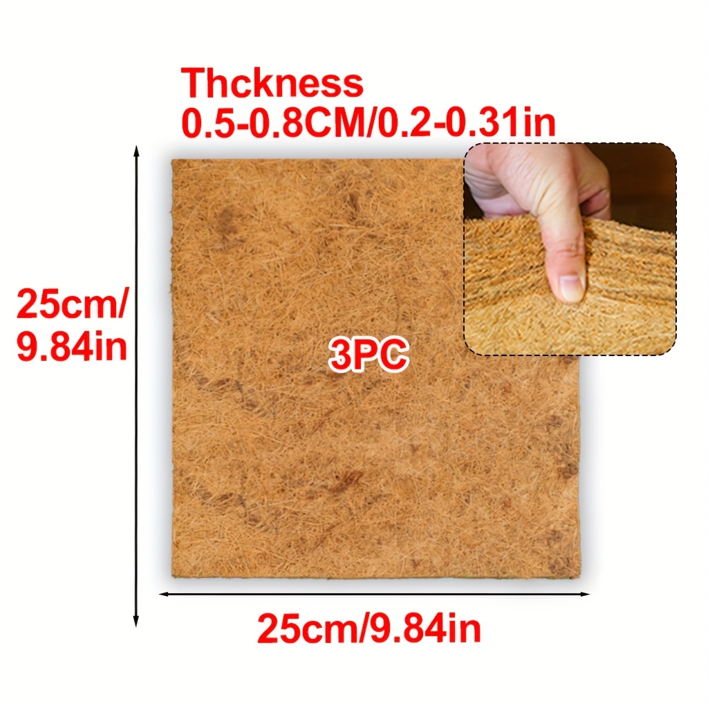 TEMU Reusable Nest Pads Suitable For Birds, Reptiles & For Hens - Moisture-resistant Warm Egg Laying Bed For Parrots, Pigeons, For Poultry Coop, Reusable Nesting Material, Bird Accessories